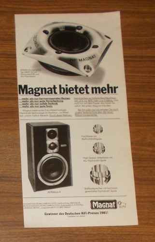 Seltene werbung vintage magnat - seltene,