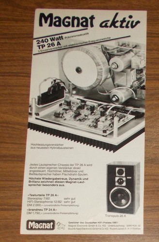 Seltene werbung vintage magnat - seltene,