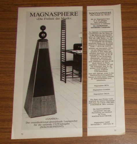 Seltene werbung vintage magnat - werbung,